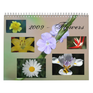 2009 - Bloemen Kalender