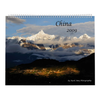 2009 calendrier - images de la Chine