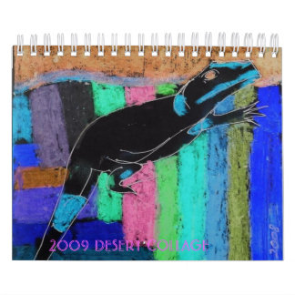 2009 DESERT COLLAGE - Gepersonaliseerd Kalender