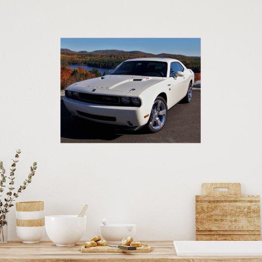 2009 Dodge Challenger R/T Poster (Keuken)