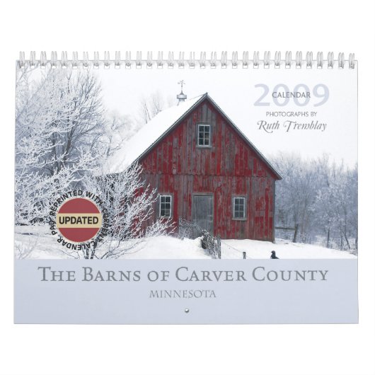 2009 granges d'édition 2012 de calendrier du comté (Protection)
