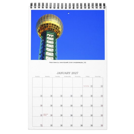 2009 Knoxify.com-agenda Kalender (Jan 2027)