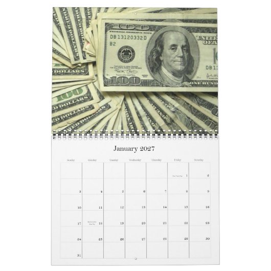2009 Money Time Calendar Kalender (Jan 2027)