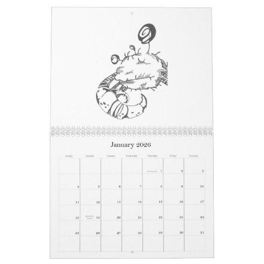 2009 - Schoonagenda Kalender (Jan 2026)