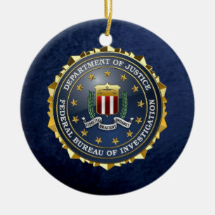 [200] FBI Special Edition Keramisch Ornament