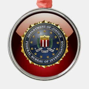 [200] FBI Special Edition Metalen Ornament