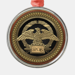 [200] Gold Roman imperial Eagle op de goudmeeuw Metalen Ornament