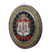 [200] Knachten Templar Coat of Arms Dartbord (Voorkant Rechts)