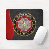 [200] Master Mason - 3rd graads Square & Compass Muismat (Met muis)