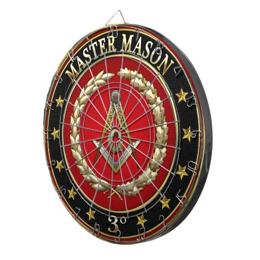 [200] Master Mason, derde graad [speciale editie] Dartbord (Voorkant Rechts)