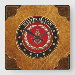 [200] Master Mason, derde graad [speciale editie] Vierkante Klok