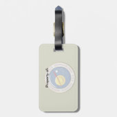 [200] NASA Emblem [3D] Bagagelabel (Achterkant verticaal)