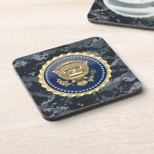 [200] Presidentiële dienstbadge [PSB] Drankjes Onderzetter