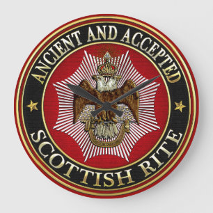 [200] Schotse Rite dubbel-Geleid Eagle Grote Klok