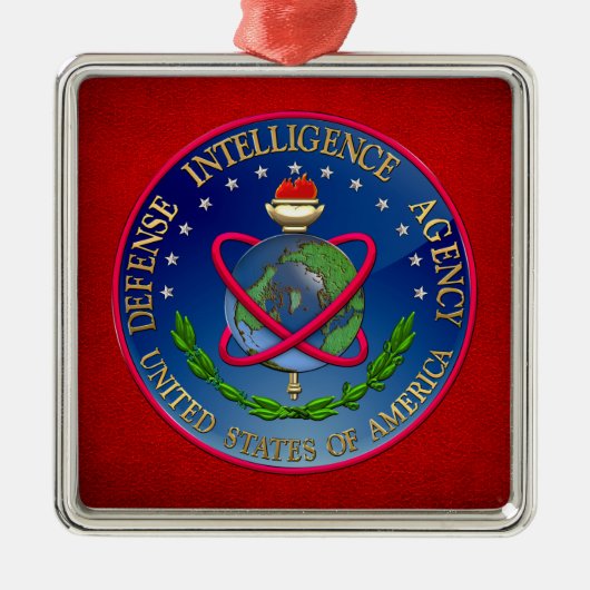[200] Seal Intelligence Agency (DIA) Metalen Ornament (Voorkant)