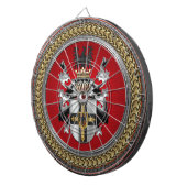 [200] Teutonic Order Coat of Arms Dartbord (Voorkant Rechts)