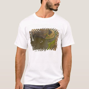 200 voet hoge Palouse Falls State Park in T-shirt