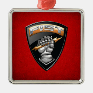 [200] Voorwaarts waarnemer (FIST) [Embleem] Metalen Ornament