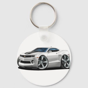 2010-12 Camaro White-Black Car Sleutelhanger