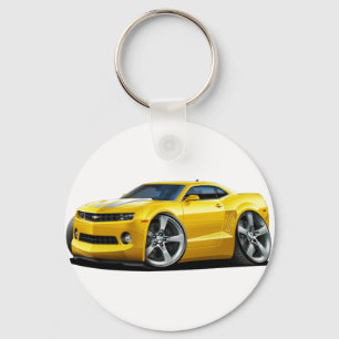 2010-12 Camaro Yellow-White Car Sleutelhanger
