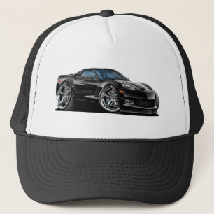 2010-12 Corvette Black Car Trucker Pet