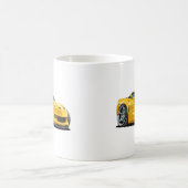 2010-12 Corvette gele auto Koffiemok (Center)