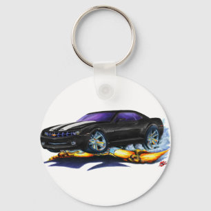 2010 Camaro Black-White Car Sleutelhanger