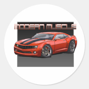 2010_Camaro_Oranje Ronde Sticker