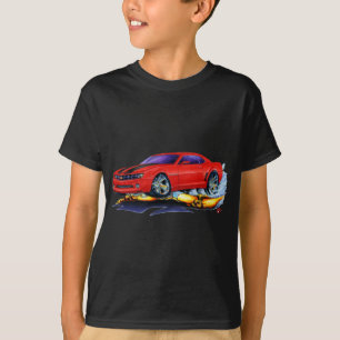 2010 Camaro Red-Black Car T-shirt
