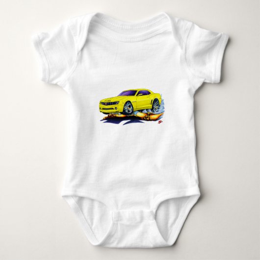 2010 Camaro Yellow Car Romper (Voorkant)