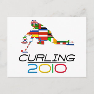 2010: Curling Briefkaart