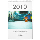 2010: Een jaar in Dinosaurussen Kalender (Hoes)