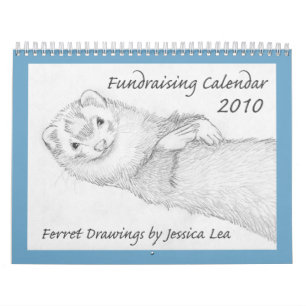 2010 Ferret Fundraising Calendar Kalender