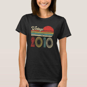 2010, gemaakt in 2010 12e verjaardag 12 jaar O T-shirt