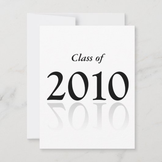 2010 Graduation Invitations -w Kaart (Voorkant)
