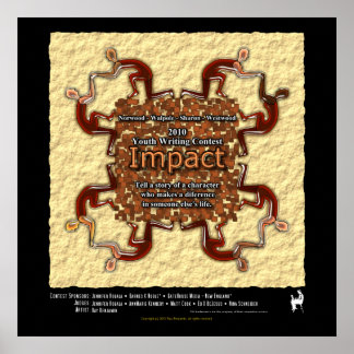 2010 Jeugdschrijfwedstrijd - Impact Poster