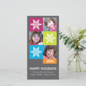 2010 joyeux et lumineux carte photo de vacances de (Debout devant)