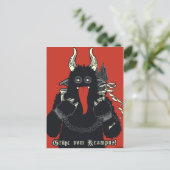 2010 Krampus Briefkaart (Staand voorkant)
