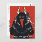 2010 Krampus Briefkaart (Voorkant / Achterkant)