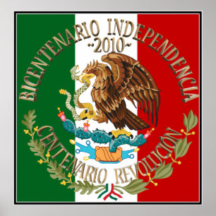 2010 Mexicaanse Onafhankelijkheid/Revolutie Poster