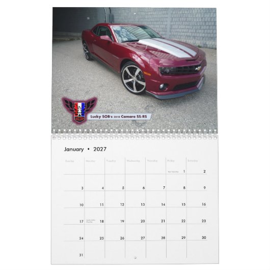 2010 MiFbody.com Kalender (Jan 2027)