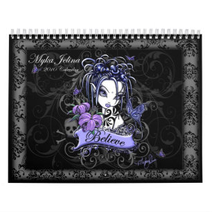 2010 Myka Jelina Gothic Fantasy Fairy Art Calendar Kalender