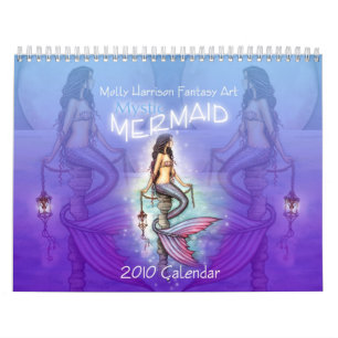 2010 Mystic Mermaid Kalender van Molly Harrison