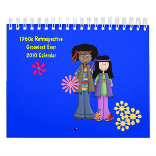 2010 Retrospective van Grooviest van de jaren '60 Kalender