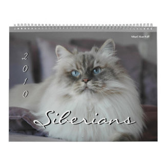 2010 Siberische kat en Kittens Agenda 2 Kalender