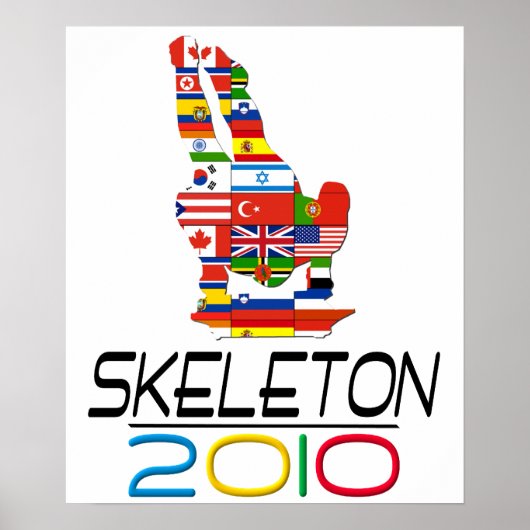 2010: Skelet Poster (Voorkant)