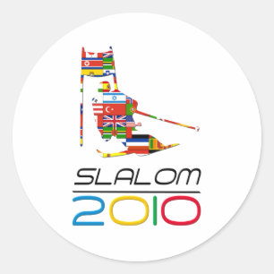 2010: Slalom Ronde Sticker