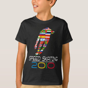 2010: Snelheid schaatsen T-shirt