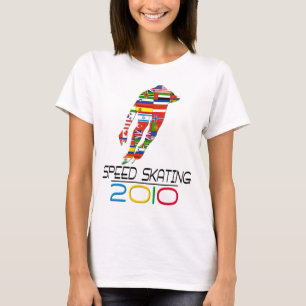 2010: Snelheid schaatsen T-shirt