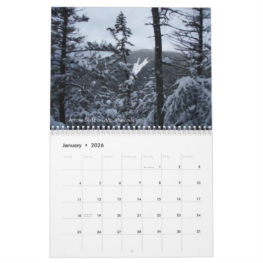 2010 White Mountain Calendar Kalender (Jan 2026)